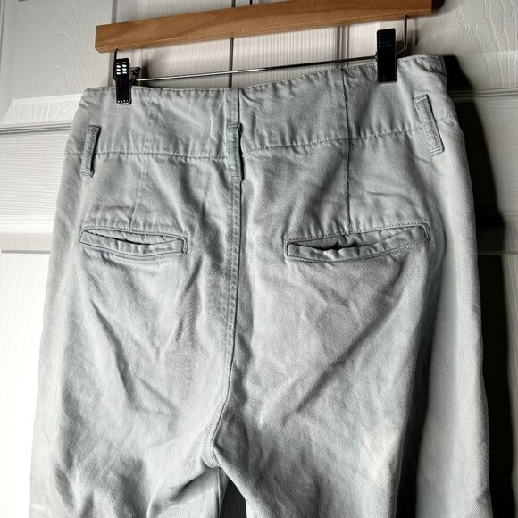 DL1961 Susie Paper Bag High Rise Light Wash Blue Denim Jeans Women's Size 27 - Picture 13 of 16